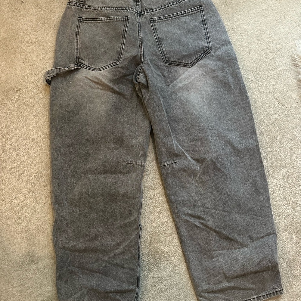 SHEIN Men's Charcoal Relaxed Jeans - Picture 2 of 3